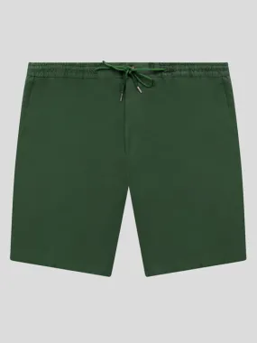 Bermuda Gary Vert Avec Cordon Capel Grande Taille  homme grande taille - Capelstore